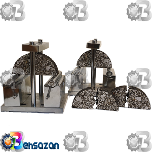 SEMI CIRCULLAR BEND TEST SCB آزمایش خمش تیرچه نیم دایره ای