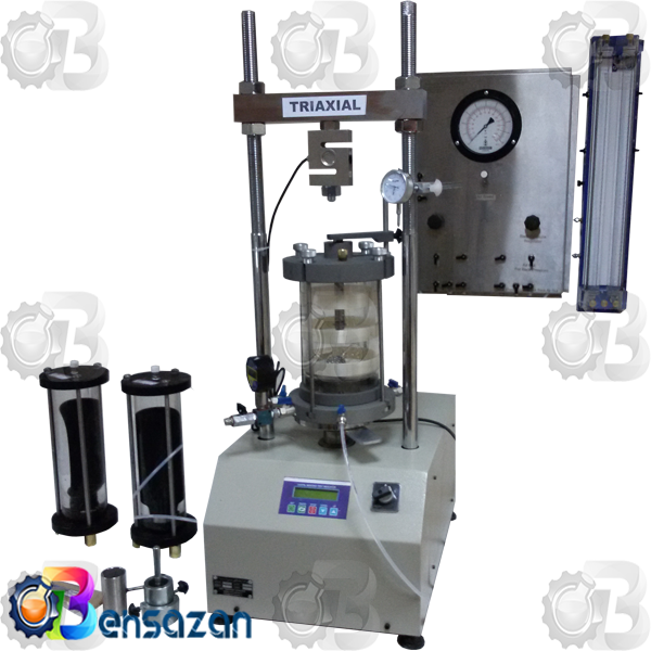 سه محوری خاک